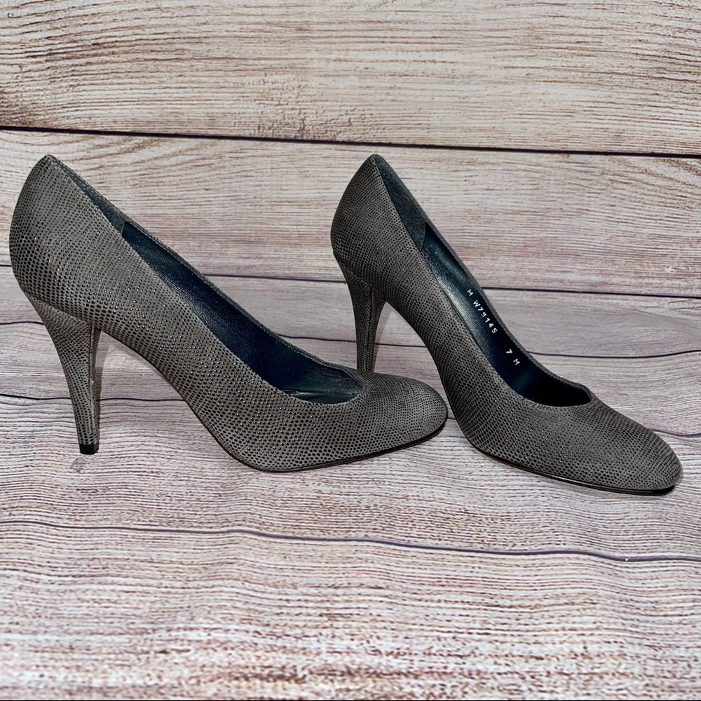 Sale! BOGO Stewart Wietzman, Charcoal Embossed Leather.